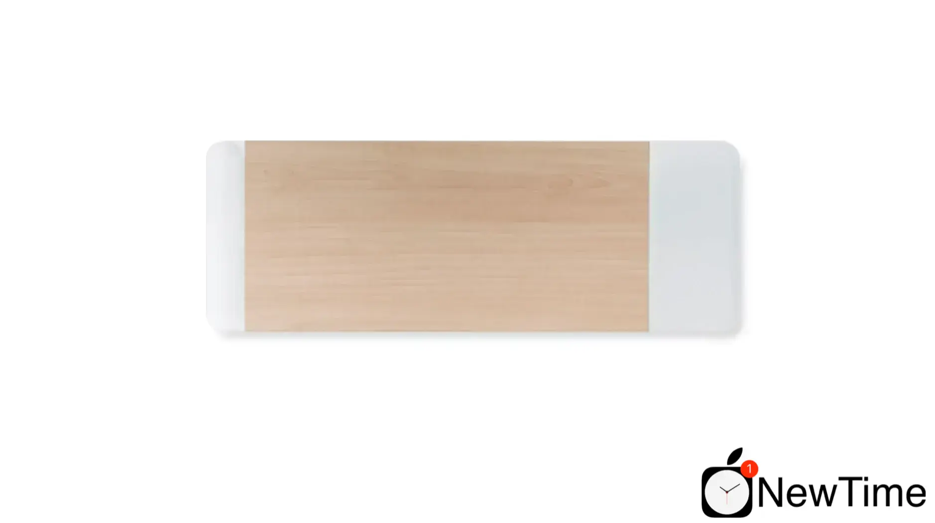 Подставка для монитора POUT EYES 6 Wooden Monitor Stand with Wireless Charger White (POUT-01801)